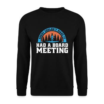 Stand Up Paddle désolé de ne pas avoir pu faire de sport nautique - Sweat-shirt Unisexe - noir - Devant - Alina (178cm) & Michal (187cm)