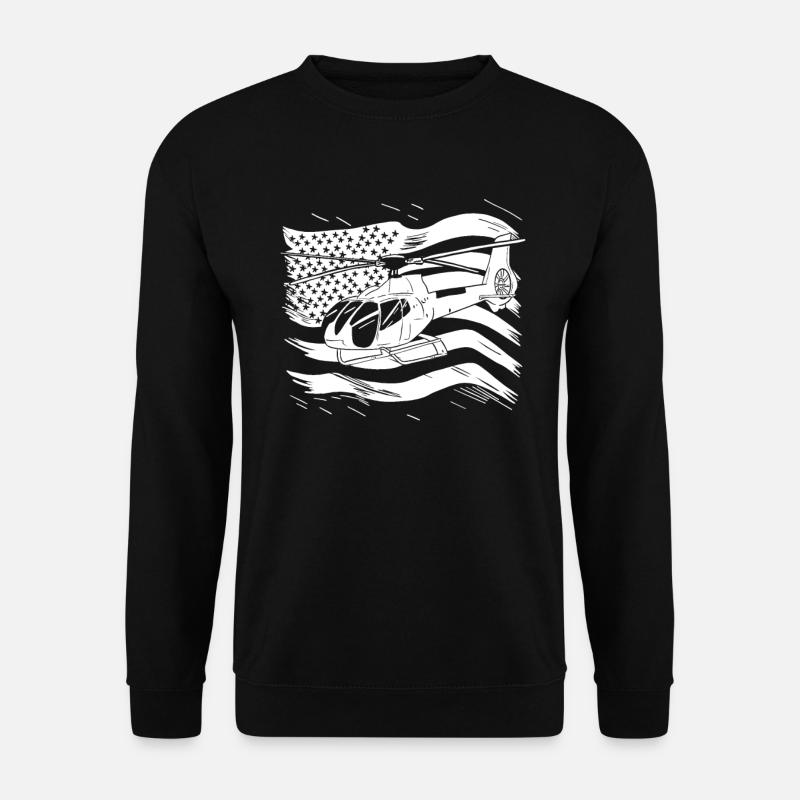Helicopter Helicopter - Unisex Sweatshirt - black