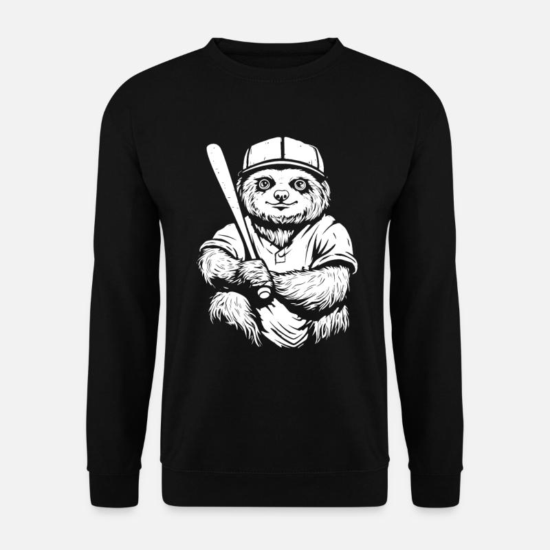 Sloth - Unisex Sweatshirt - black