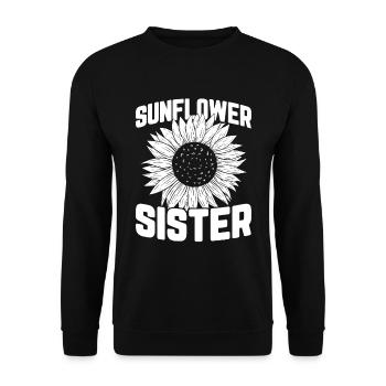 Jardinier amateur jardinier jardinier - Sweat-shirt Unisexe - noir - Devant - Alina (178cm) & Michal (187cm)