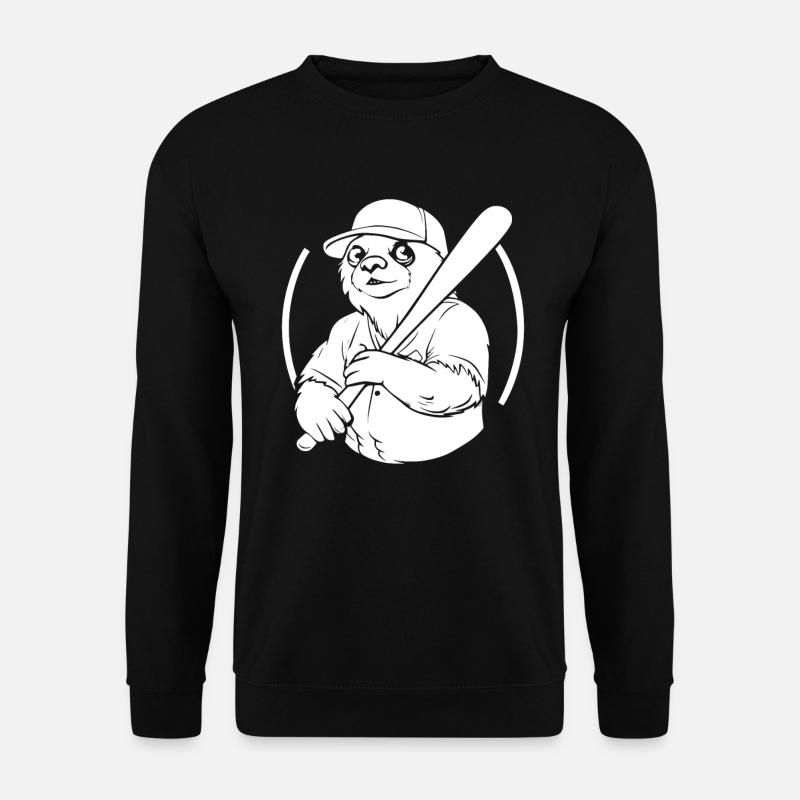 Sloth - Unisex Sweatshirt - black