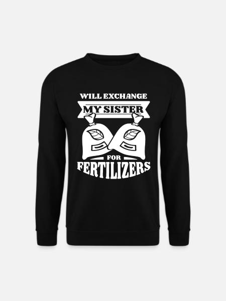 Hobbygärtner Garten Gartenschwester - Unisex Pullover - Schwarz