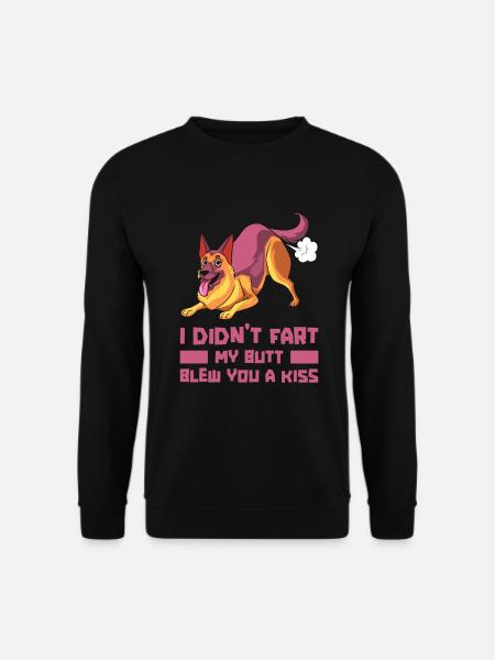 Schäferhund Witzig - Unisex Pullover - Schwarz