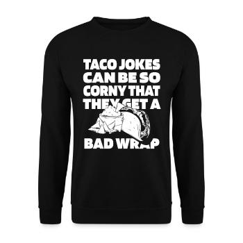 Tacos de jardin Hobby Gardener - Sweat-shirt Unisexe - noir - Devant - Alina (178cm) & Michal (187cm)