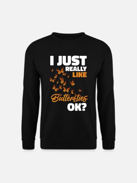 Hobbygärtner Garten Monarch - Unisex Pullover - Schwarz