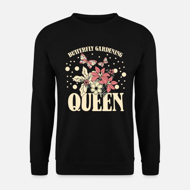 Hobbygärtner Garten Monarch - Unisex Pullover - Schwarz