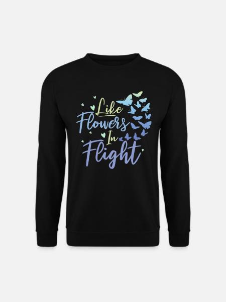Amateur gardener garden Monarch - Unisex Sweatshirt - black