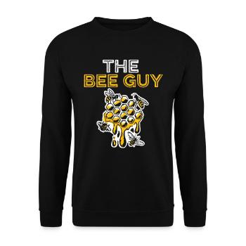 Hobby Gardener Garden Funny Garden Bees - Sweat-shirt Unisexe - noir - Devant - Alina (178cm) & Michal (187cm)