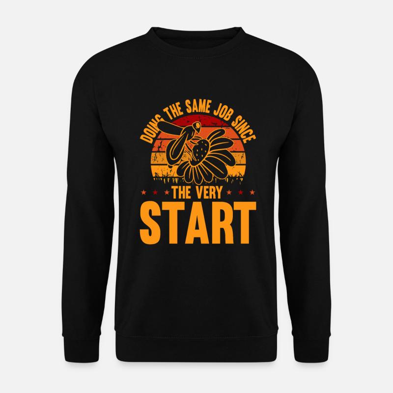 Hobbygärtner Garten Gartenbienen - Unisex Pullover - Schwarz