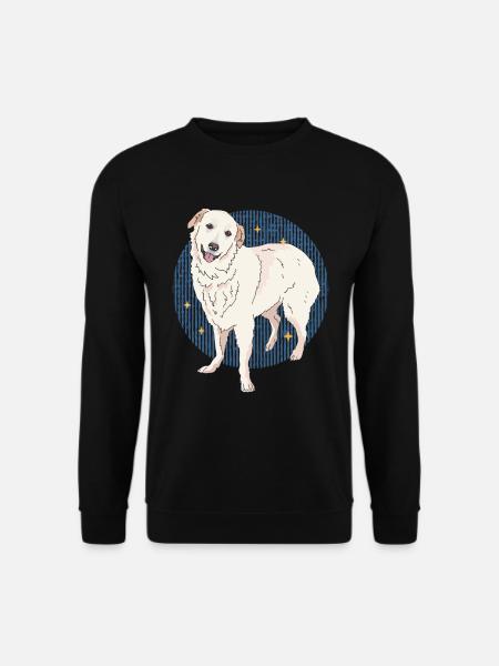 Pyrenäenberghund Hunde | Hundebesitzer Geschenk - Unisex Pullover - Schwarz