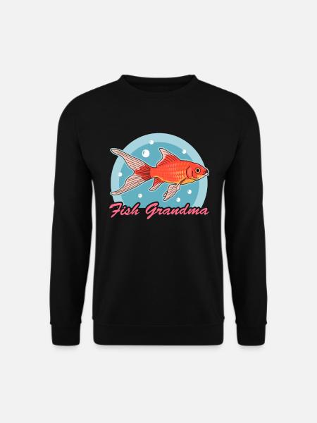 Aquarium Aquarists | Aquaristics Grandma Gift - Unisex Sweatshirt - black