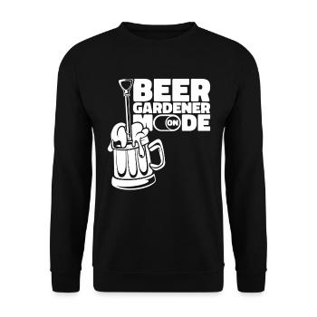 Hobby Gardener Garden Mode sur Garden Beer - Sweat-shirt Unisexe - noir - Devant - Alina (178cm) & Michal (187cm)