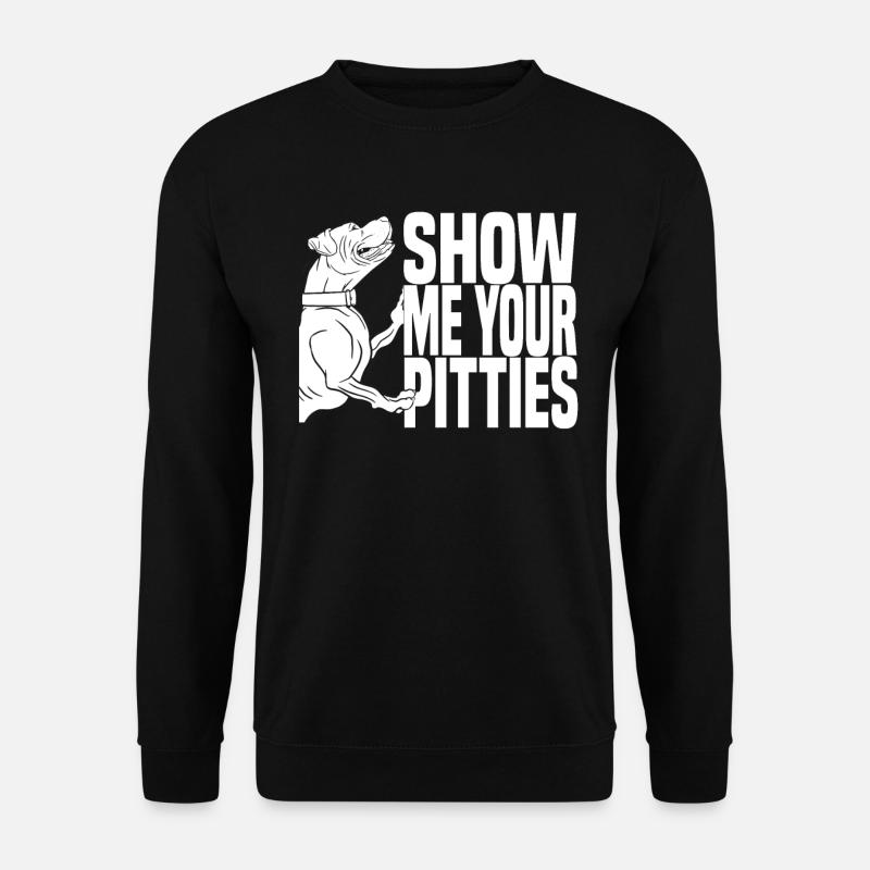 Pitbull Pity Pitbull Ban - Unisex Sweatshirt - black