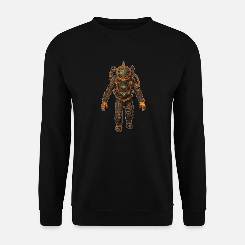 Tauchen Taucher Kommerzielles Tauchen - Unisex Pullover - Schwarz