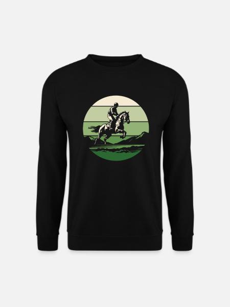 Équitation équestre d’endurance - Sweat-shirt Unisexe - noir