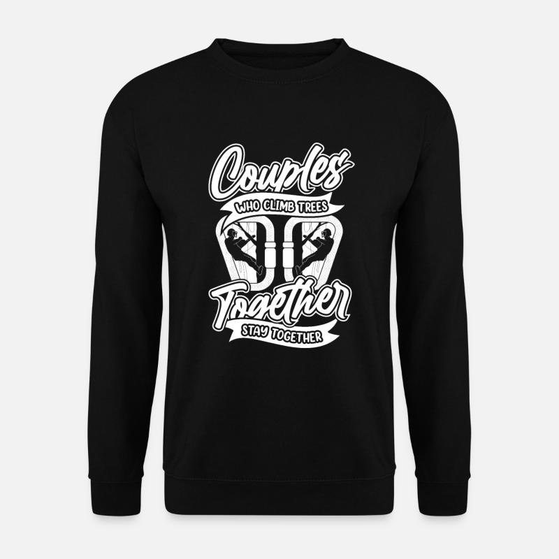 Baumpfleger Baumkletterer Arborist - Unisex Pullover - Schwarz