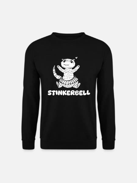 Ferret polecat - Unisex Sweatshirt - black