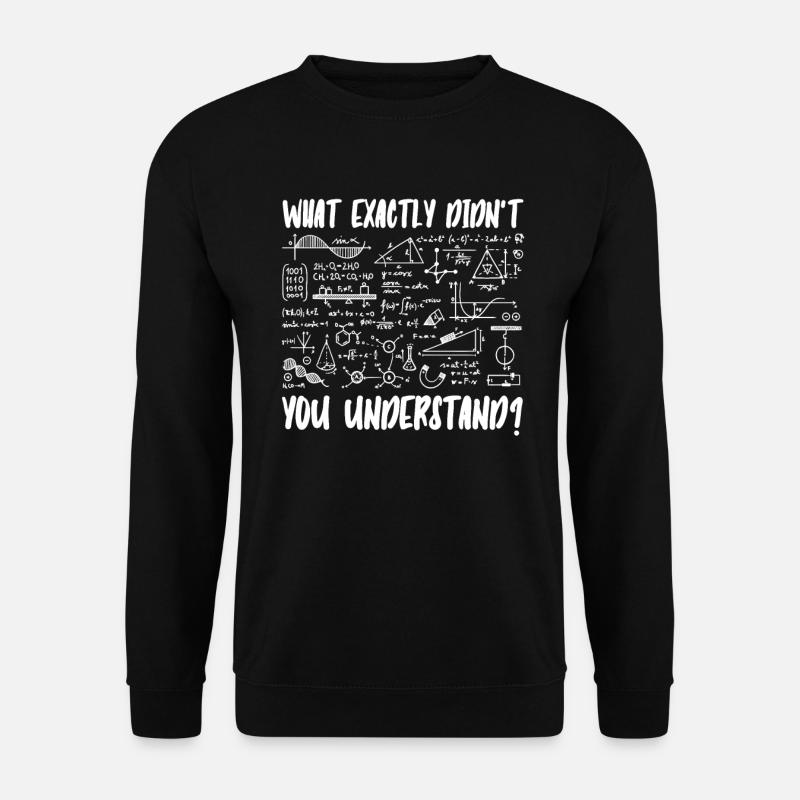 Physik Phyiker Quantenphysik - Unisex Pullover - Schwarz