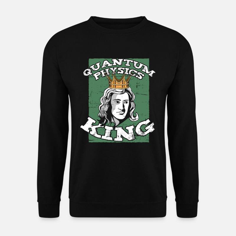 Physics Phyker King Quantum Physics - Unisex Sweatshirt - black