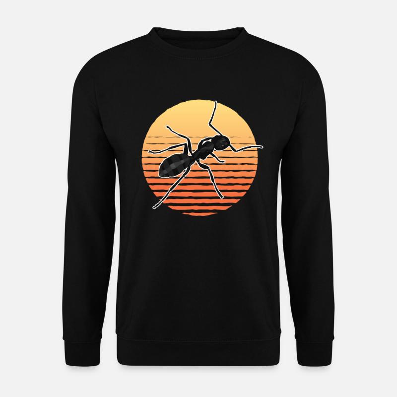 Ameisen Ameisenfarm | Ameise Formicarium Geschenk - Unisex Pullover - Schwarz