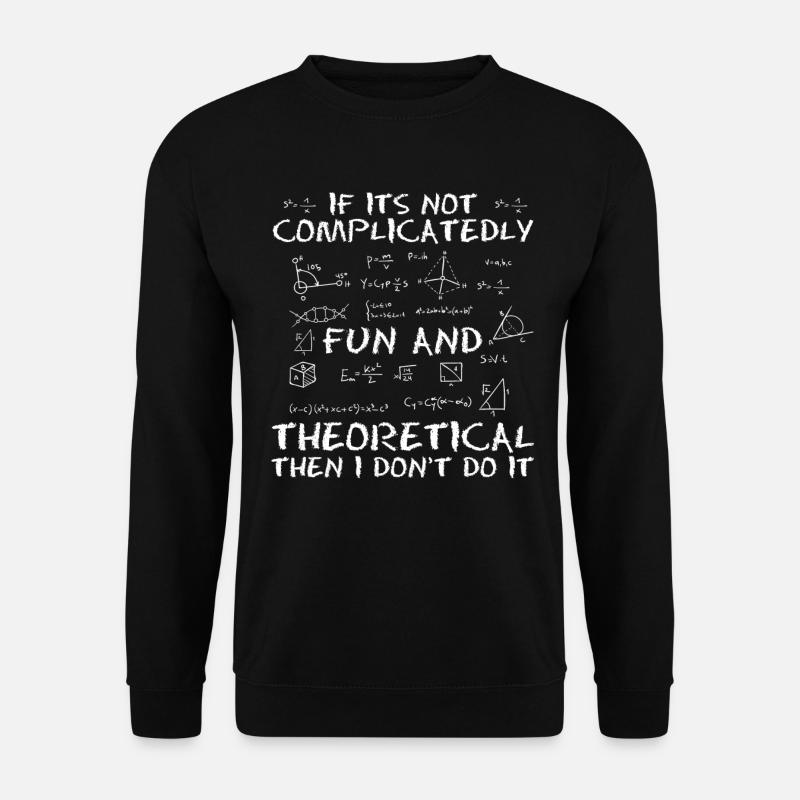 Physique Physiciens Physique quantique - Sweat-shirt Unisexe - noir