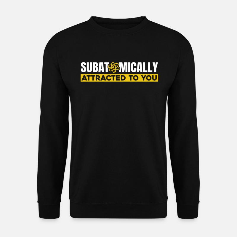 Physics Phyker Lustig Quantum Physics - Unisex Sweatshirt - black