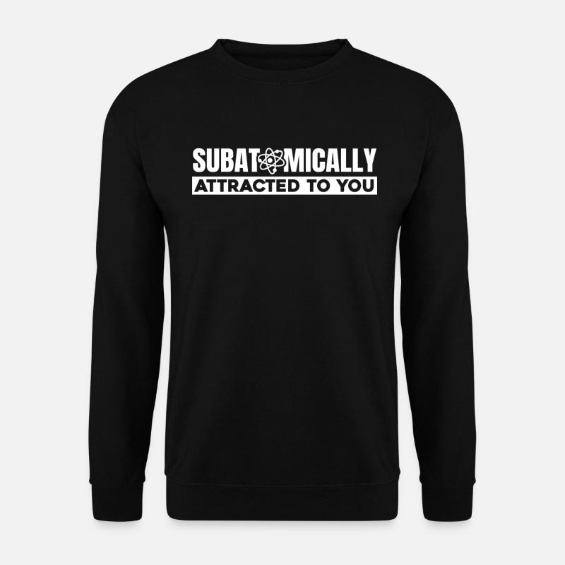 Physique Physiciens Physique quantique - Sweat-shirt Unisexe - noir