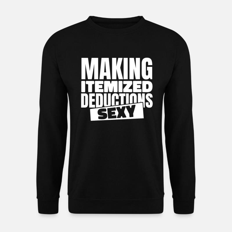 Comptable Conseiller fiscal Sexy Comptable - Sweat-shirt Unisexe - noir