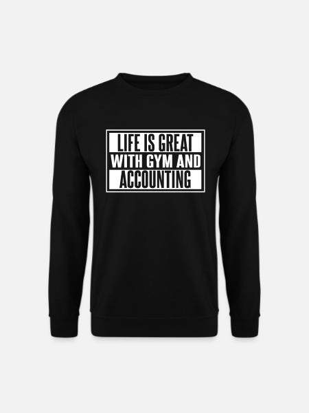 Comptable Conseiller fiscal Gymnase - Sweat-shirt Unisexe - noir