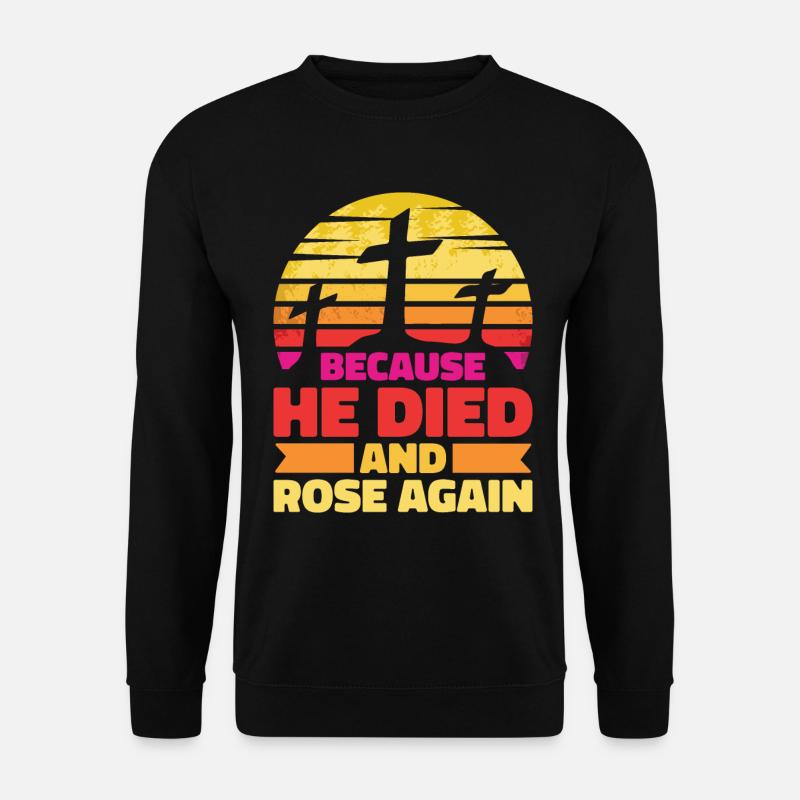 Christ Christentum - Unisex Pullover - Schwarz