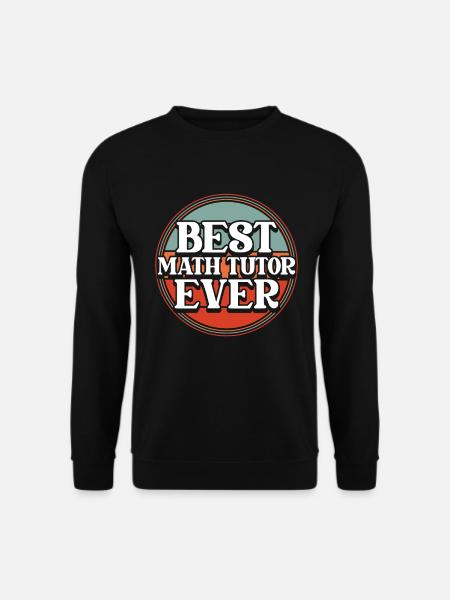 Mathelehrer Mathe Lehrer Mathe Nachhilfelehrer - Unisex Pullover - Schwarz