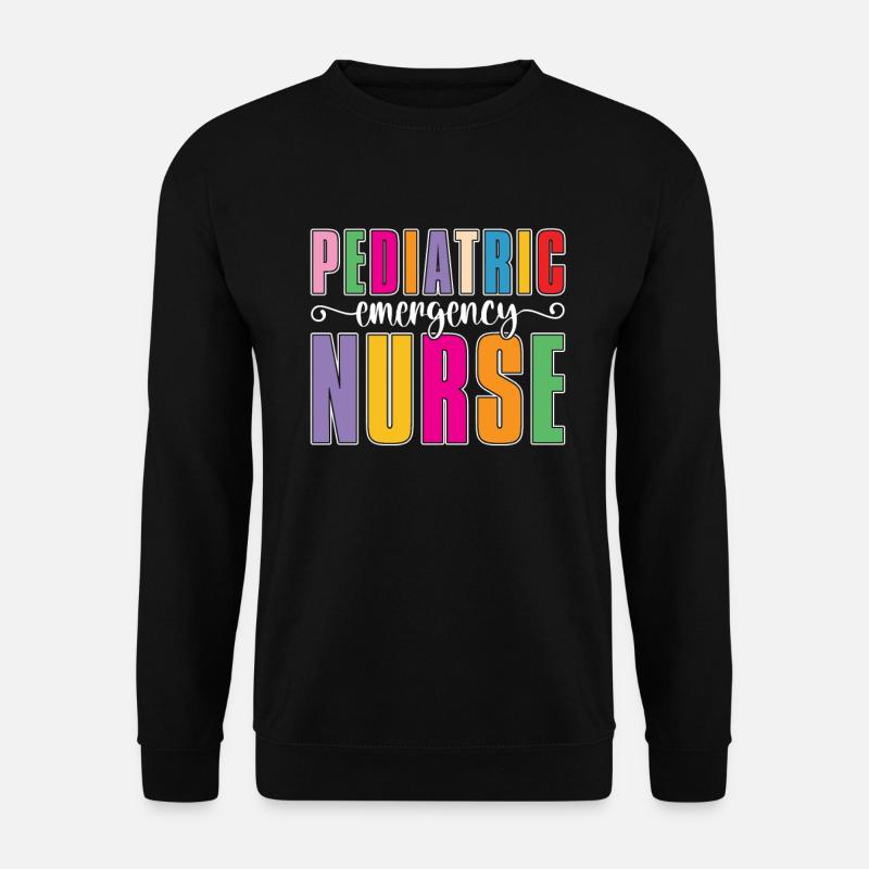 Nurse Nursing Emergency Nurse - Unisex Sweatshirt - black