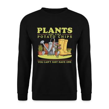 Jardinier Jardinier Jardinier Cadeau - Sweat-shirt Unisexe - noir - Devant - Alina (178cm) & Michal (187cm)