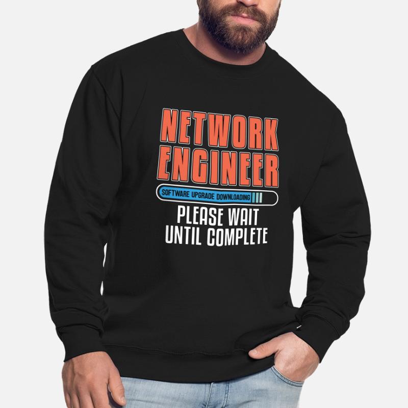 Network Engineer Software Upgrade Computer Science Unisex Pullover