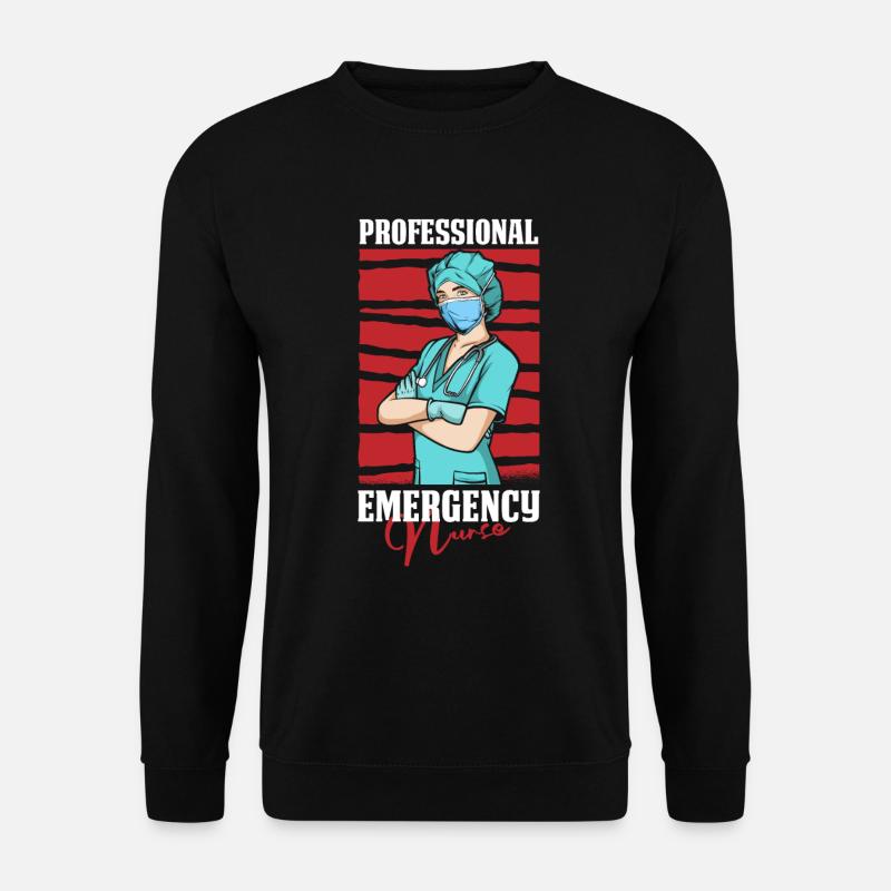 Nurse Professional - Unisex Sweatshirt - black