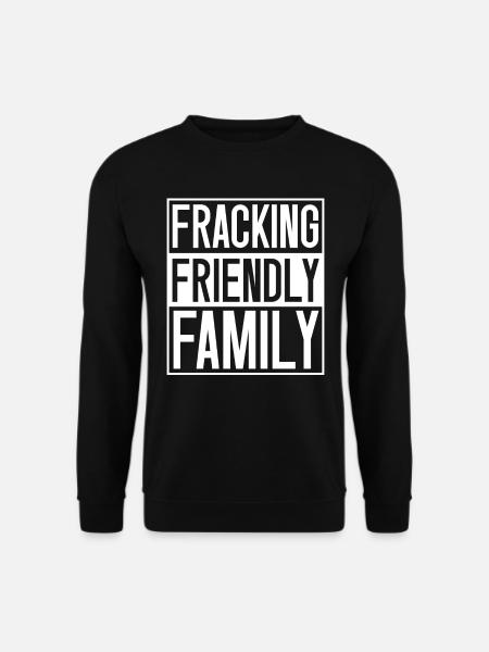 Oilfield Oil Rig Fracking - Unisex Sweatshirt - black