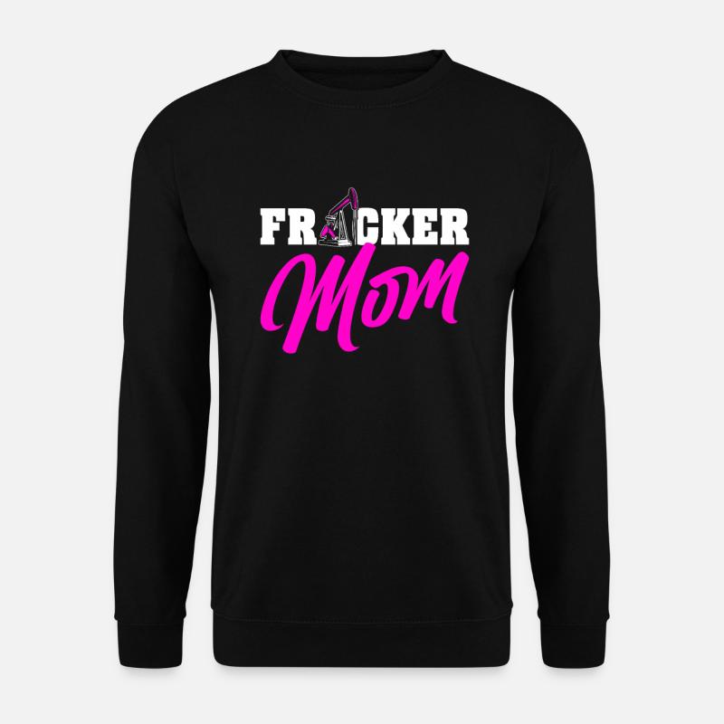 Ölfeld Bohrinsel Fracking - Unisex Pullover - Schwarz