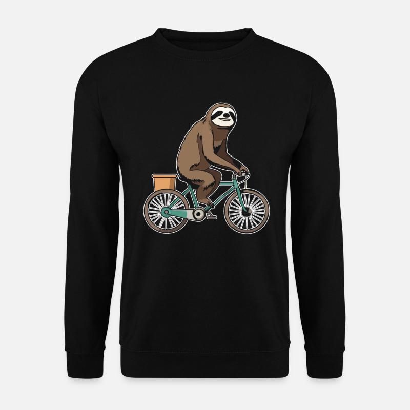 Faultier - Unisex Pullover - Schwarz