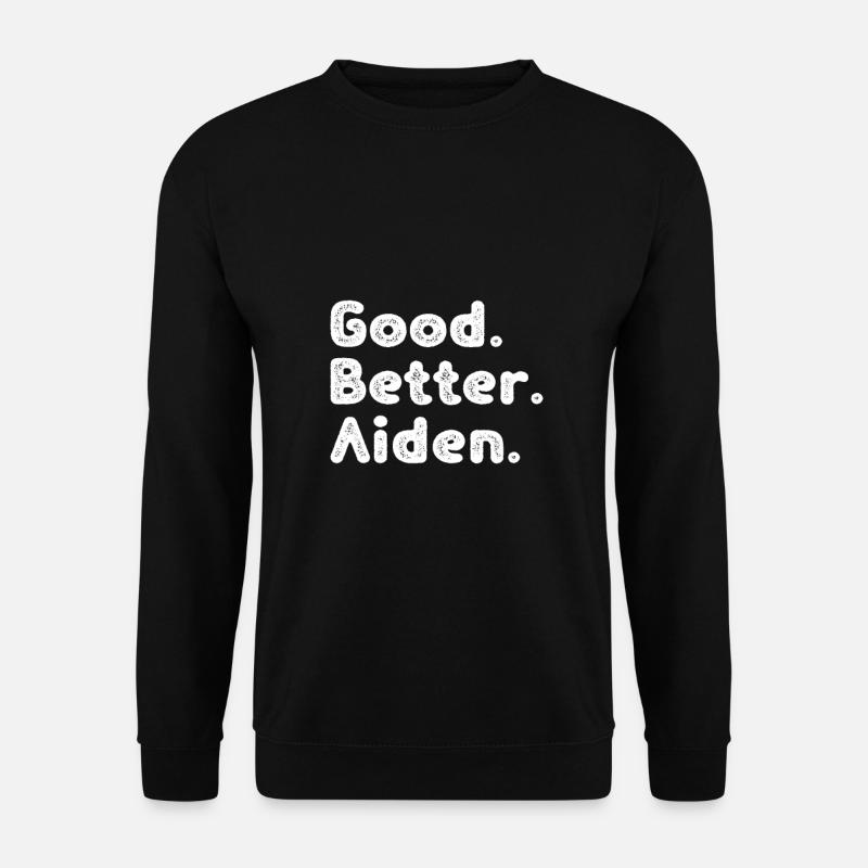 Good better Aiden - Unisex Pullover - Schwarz