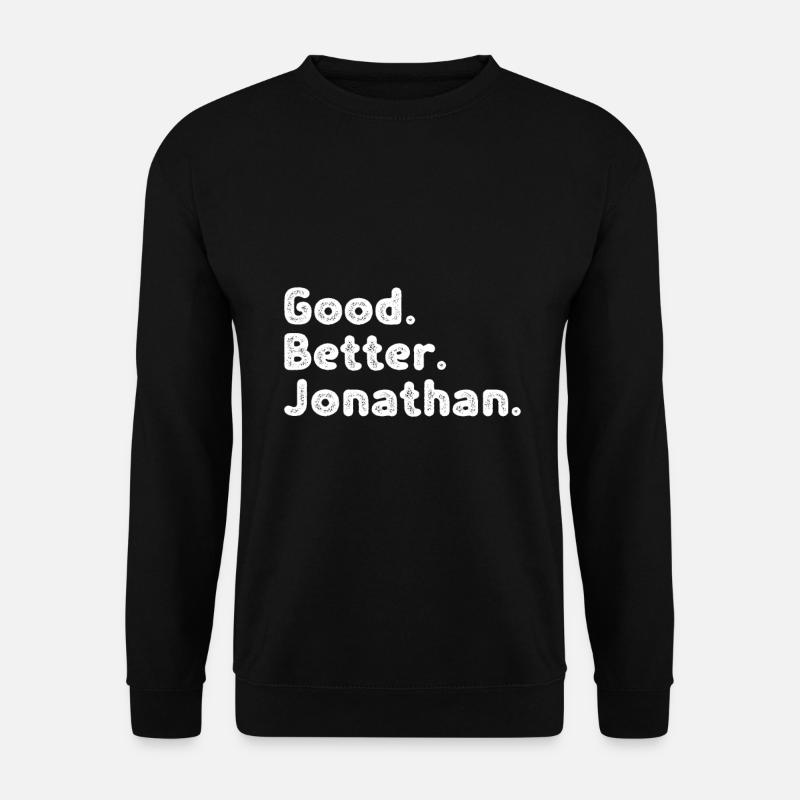 Good better Jonathan - Unisex Sweatshirt - black