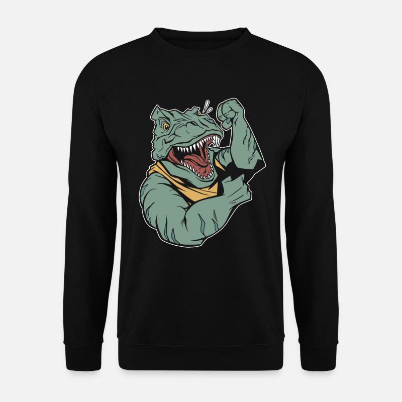 Trex T Rex Dino Cool - Unisex Sweatshirt - black