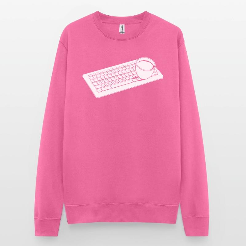 Entwickler Coder Programmierer Kaffee Unisex Pullover