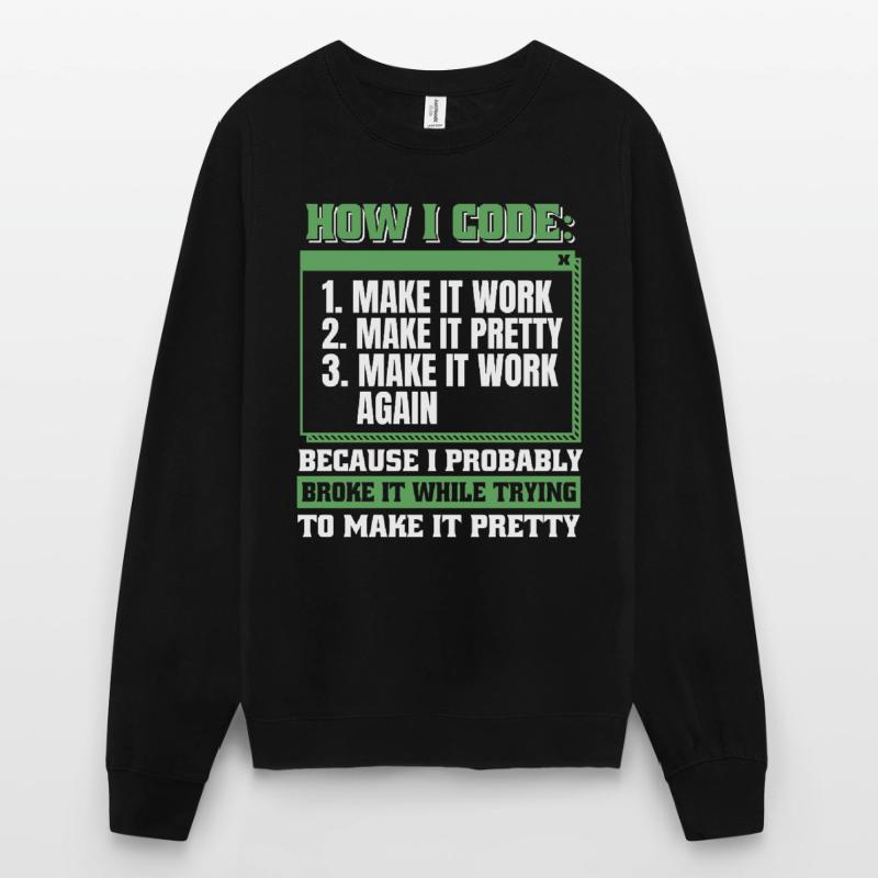 Developer, Coder, Programmer Unisex Sweatshirt