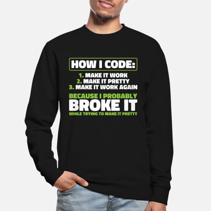 Developer, Coder, Programmer Unisex Sweatshirt