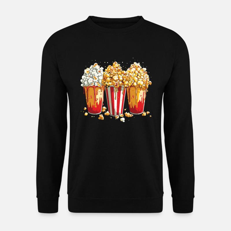 Pop-corn - Sweat-shirt Unisexe - noir