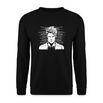 Developer, Coder, Programmer - Unisex Sweatshirt - black - Front - Alina (178cm) & Michal (187cm)