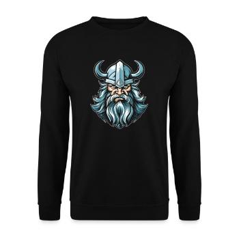 Viking Cool - Sweat-shirt Unisexe - noir - Devant - Alina (178cm) & Michal (187cm)
