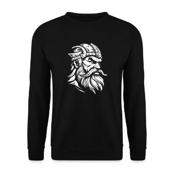 Viking Cool - Sweat-shirt Unisexe - noir - Devant - Alina (178cm) & Michal (187cm)