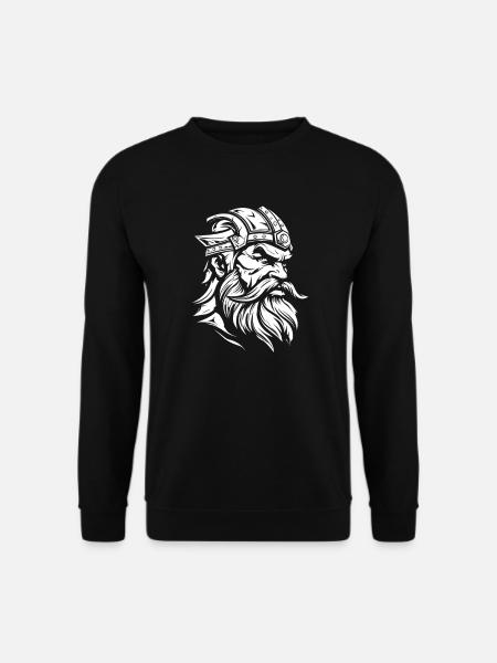 Wikinger Cool - Unisex Pullover - Schwarz