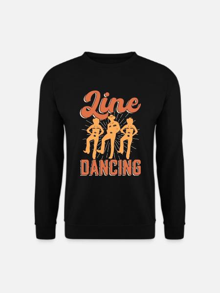 Line Dancing Line Dance Square Dance Country Life - Unisex Pullover - Schwarz